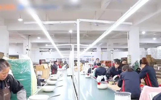 Cookware assembly line